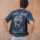 Inner Heaven Optical Wash Oversized Tee-Blue